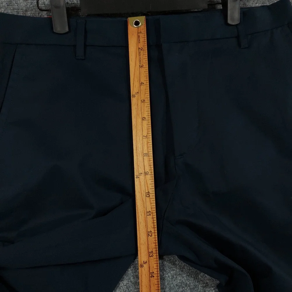 Bonobos Trouser Men 34x30 Navy Blue Cotton Stretch Chino Dress Pants 1896250